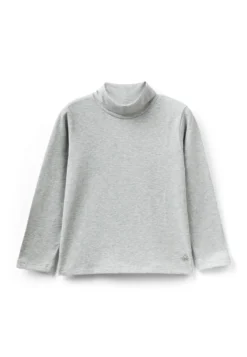 Turtleneck In StretchMaglietta A Manica LungaGrey Bambini T-shirt & Top 4BE23G0MF-C11