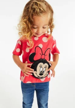 Next Long Sleeve Minnie Mouse Bag T-ShirtT-Shirt Con StampaRed Bambini T-shirt & Top NX323G29D-G11
