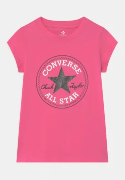 Converse Chuck Patch T-Shirt Con StampaMod Pink Bambini T-shirt & Top CO423G02J-J11