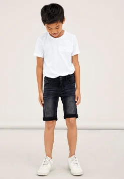 NAME IT Nkmtheo- Shorts Di Jeans - Black Denim
