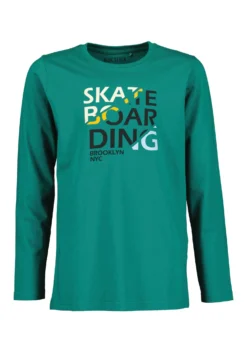 Blue Seven SkateboardMaglietta A Manica Lunga Dk Grün Bambini T-shirt & Top BL824G0ID-K11