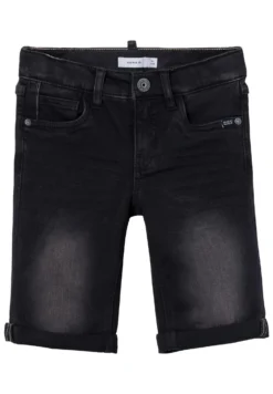 NAME IT Nkmtheo- Shorts Di Jeans - Black Denim -DeFactoe Negozio ad07cc5707a4490b905f2ea09053fa09