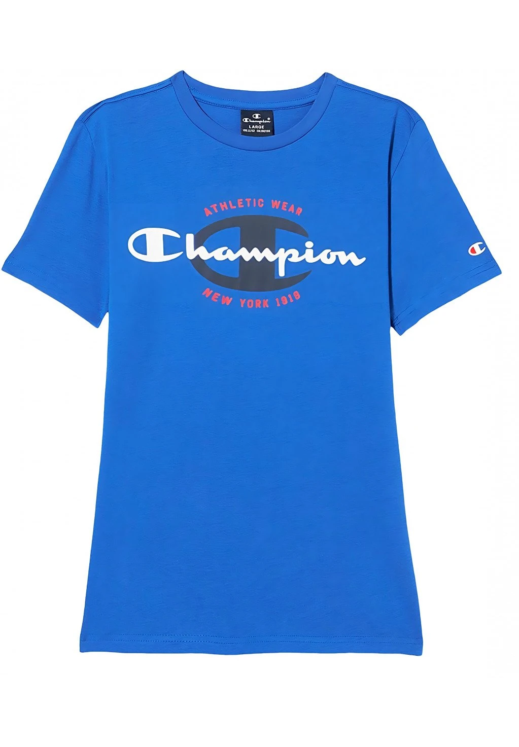 Champion CrewneckT-Shirt Con StampaIndaco Bambini T-shirt & Top C7624G01H-K12 1 Champion CrewneckT-Shirt Con StampaIndaco Bambini T-shirt & Top C7624G01H-K12