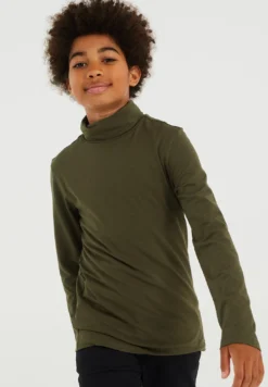 WE FASHION Maglietta A Manica LungaArmy Green Bambini T-shirt & Top WF524G0KK-M12